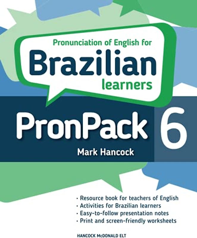PronPack 6: Pronunciation of English For Brazilian Learners