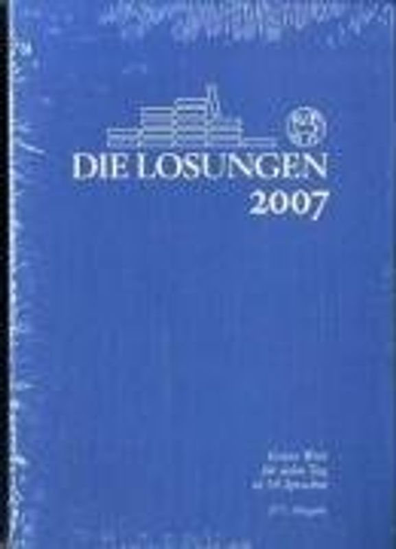 Losungen Deutschland. 2007