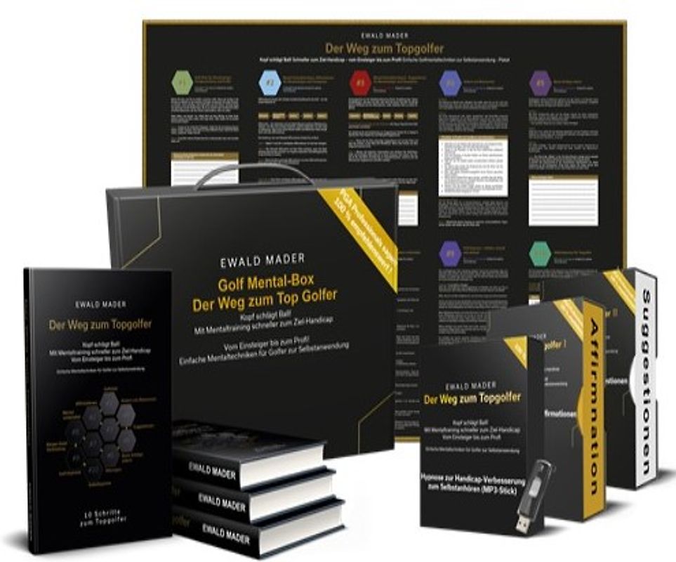 Der Weg zum Topgolfer / Der Weg zum Topgolfer: Mental-Komplettpaket / Toolbox