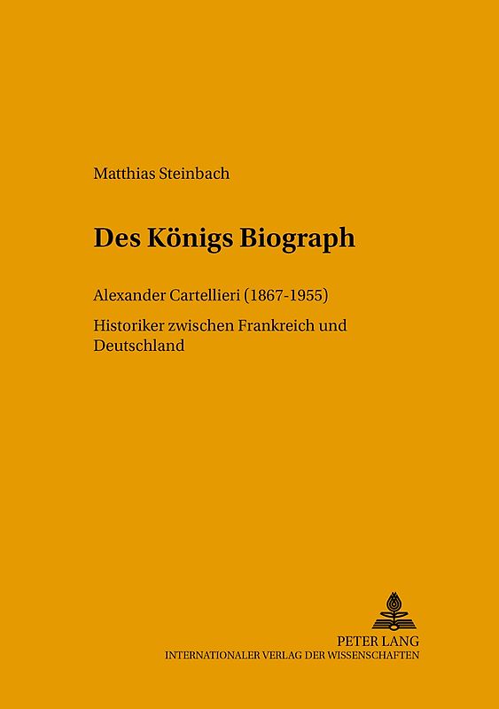 Des Königs Biograph