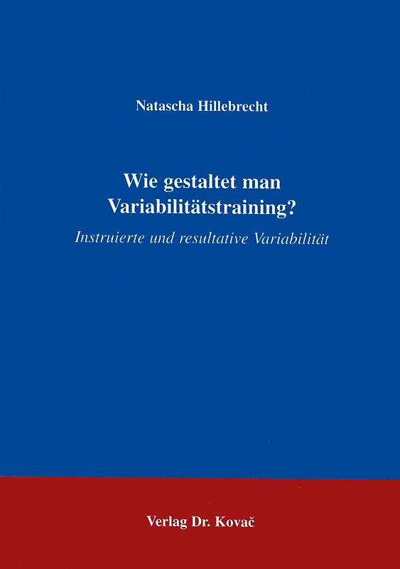 Wie gestaltet man Variabilitätstraining?
