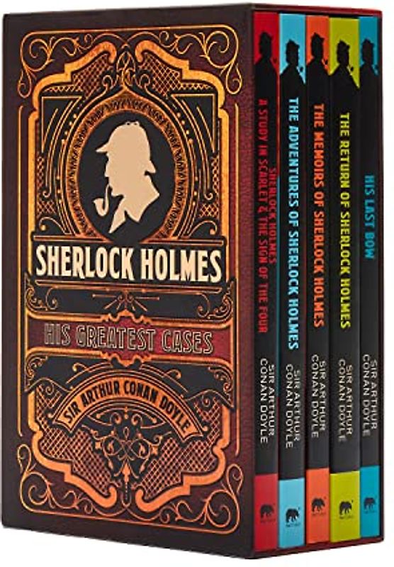 Sherlock Holmes: His Greatest Cases: 5-Book paperback boxed set (Arcturus Classic Collections)
