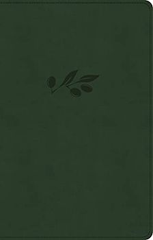 NASB Large Print Personal Size Reference Bible, Olive Leathertouch, Indexed