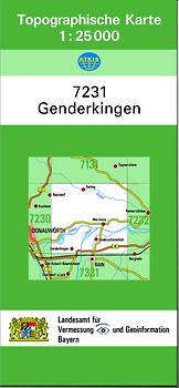 TK25 7231 Genderkingen