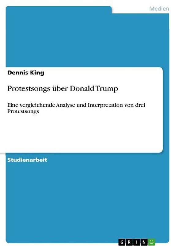 Protestsongs über Donald Trump