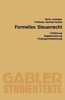 Formelles Steuerrecht