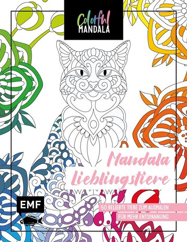 Colorful Mandala – Lieblingstiere