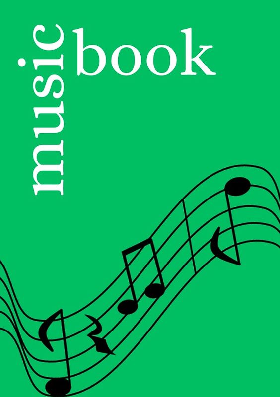 Music Book: DIN A5 Staff Book | 48 Pages with 12 Staves / Systems per Sheet | Paper 90g/m²