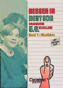 Besser in Deutsch / Grammatik - Wortlehre: Teil 1. 5./6. Schuljahr, Übungsbuch mit Lösungsheft