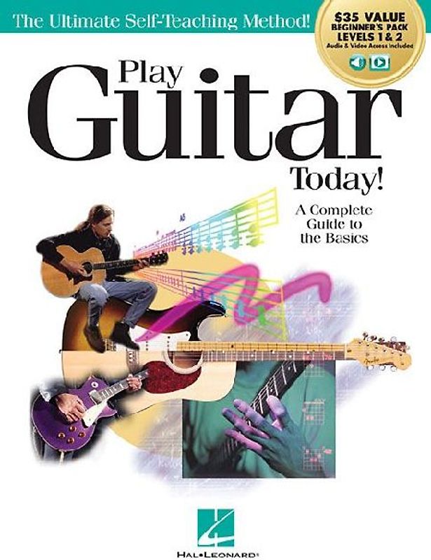 Play Guitar Today! All-In-One Beginner's Pack: Includes Book 1, Book 2, Audio & Video