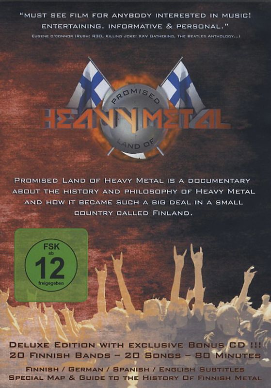 Promised Land of Heavy Metal (+ Audio-CD) DVD