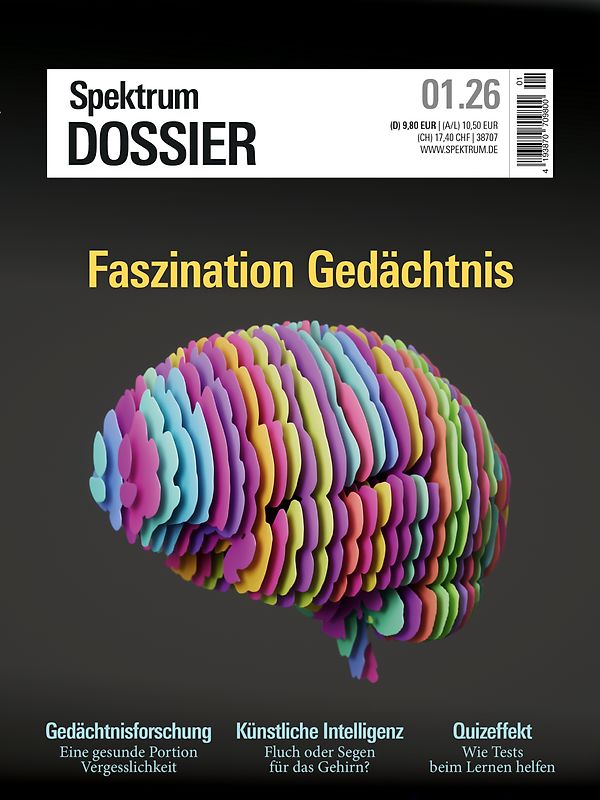 Spektrum Dossier 1/2026 Faszination Gedächtnis