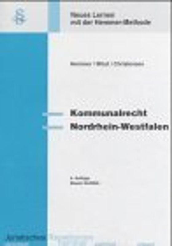 Kommunalrecht Nordrhein-Westfalen