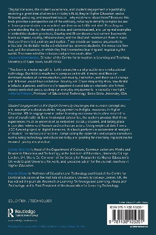 Student Engagement in the Digital University