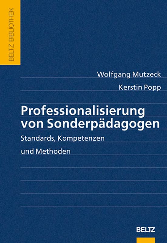 Professionalisierung von Sonderpädagogen