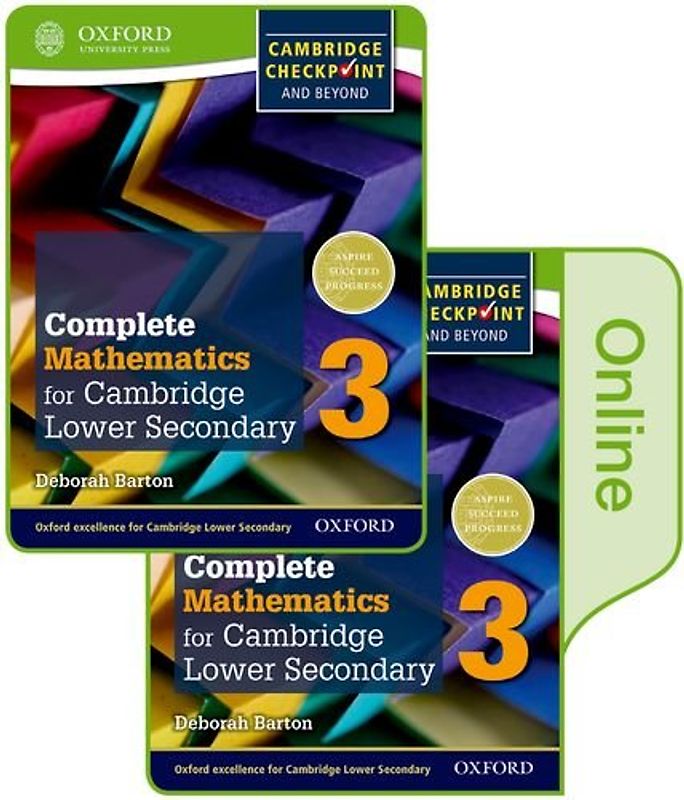 Complete Mathematics for Cambridge Lower Secondary Book 3: Print and Online Student Book (Cie Checkpoint)