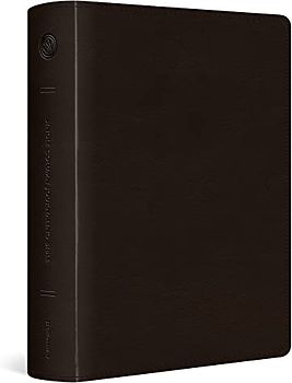 ESV Single Column Journaling Bible, Large Print (Trutone, Deep Brown)