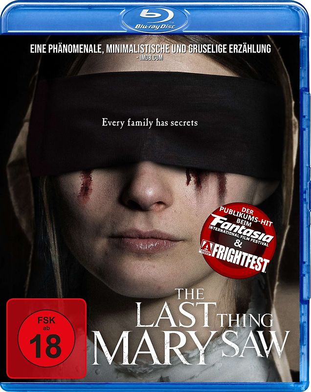 The Last Thing Mary Blu-ray Disc