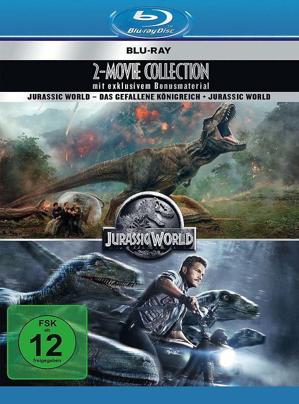 Jurassic World 2-Movie Collection [4 Discs] Blu-ray Disc