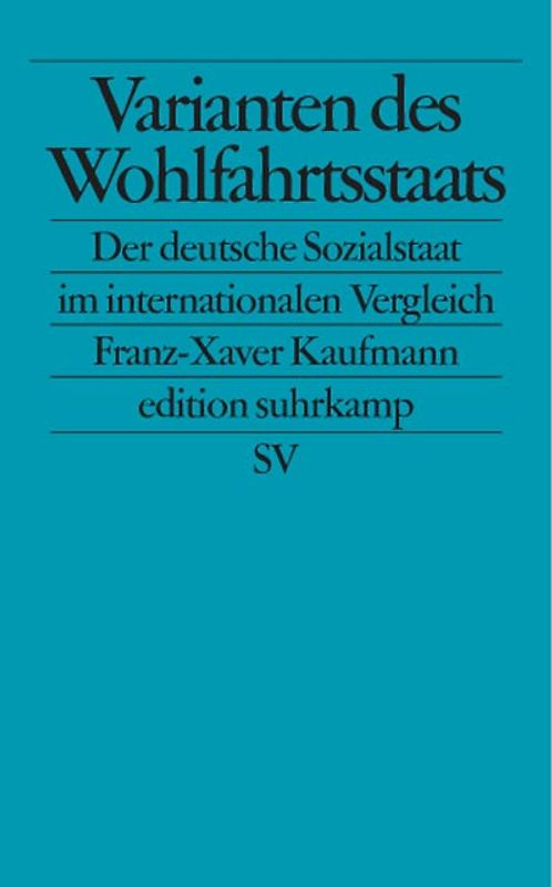 Varianten des Wohlfahrtsstaats