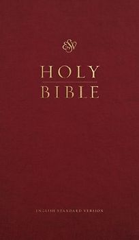 ESV Church Bible (Hardcover, Burgundy)
