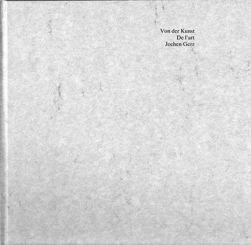 Von der Kunst