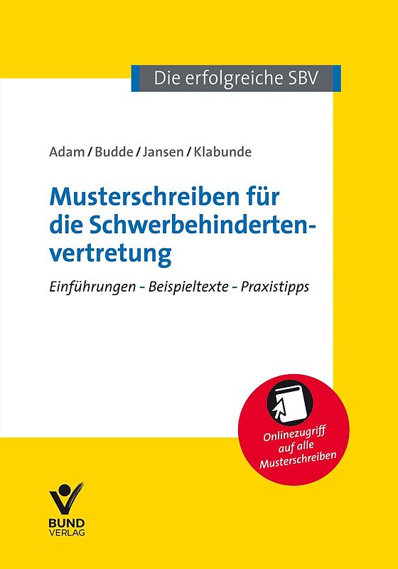 Musterschreiben für die Schwerbehindertenvertretung