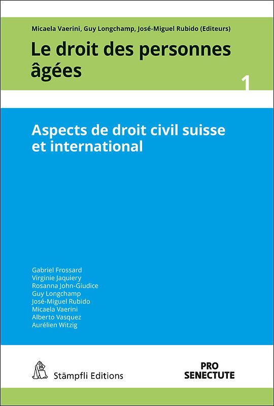 Aspects de droit civil suisse et international