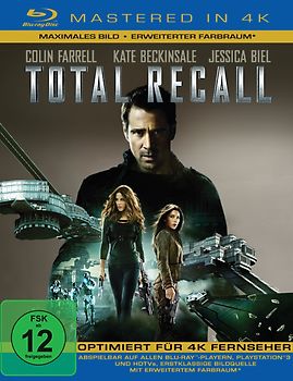 Total Recall [4K Mastered] Blu-ray Disc