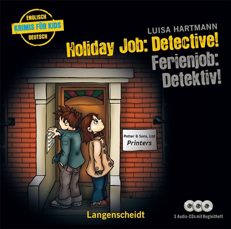 Holiday Job: Detective! - Ferienjob: Detektiv! - Hörbuch (3 Audio-CDs mit Begleitheft)