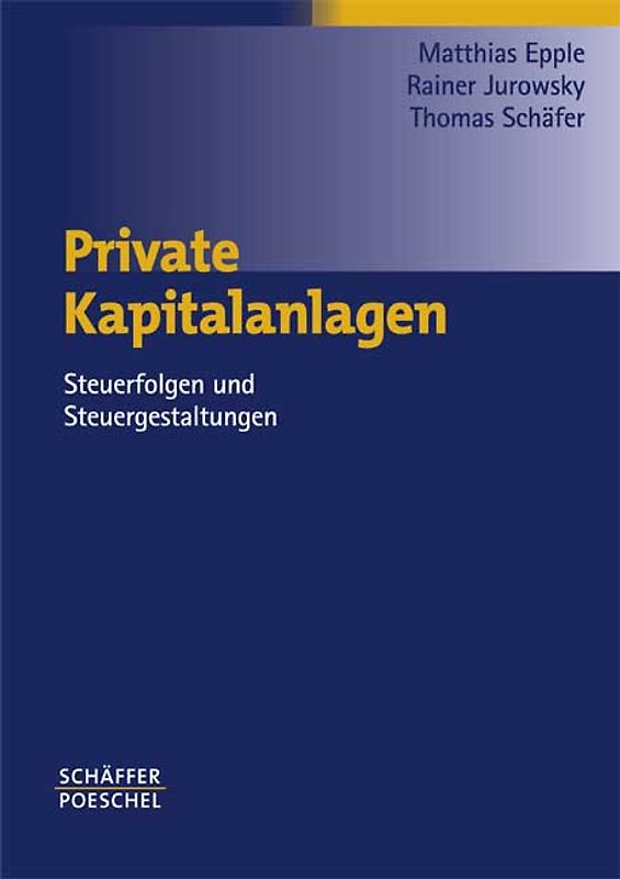 Private Kapitalanlagen
