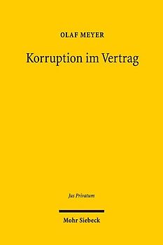 Korruption im Vertrag