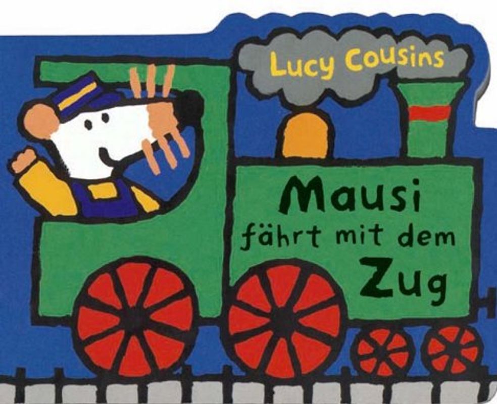 Mausi fährt mit der Eisenbahn