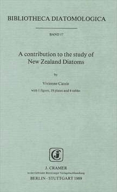 A contribution to the study of New Zealand Diatoms