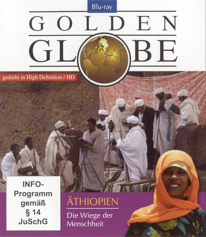 Äthiopien Die Wiege der Menschheit (1 Blu-ray, Länge: ca. 91 Min. / Reihe: Golden Globe) Blu-ray Disc