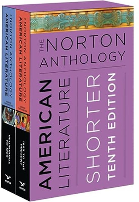 The Norton Anthology of American Literature. Shorter Edition. 2 Bände