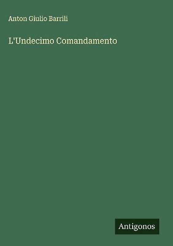 L'Undecimo Comandamento