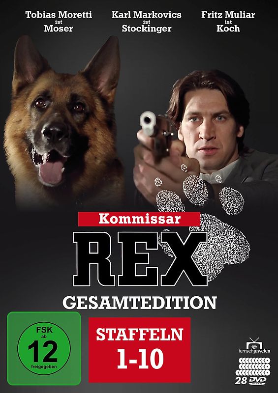 Kommissar Rex - Gesamtedition [Staffeln 1-10] [28 DVDs] DVD