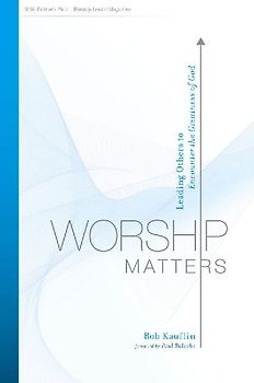 Worship Matters
