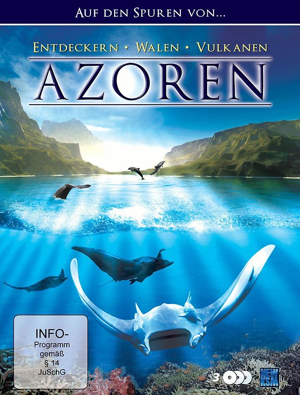 Die Azoren - Auf den Spuren von Entdeckern, Walen und Vulkanen [3 DVDs] DVD