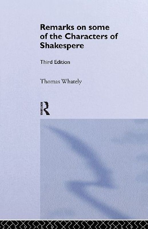Remarks on Some of the Characters of Shakespeare