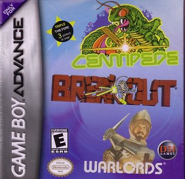 Centipede Breakout Warlords - Game Boy Advance - US Nintendo Game Boy Advance