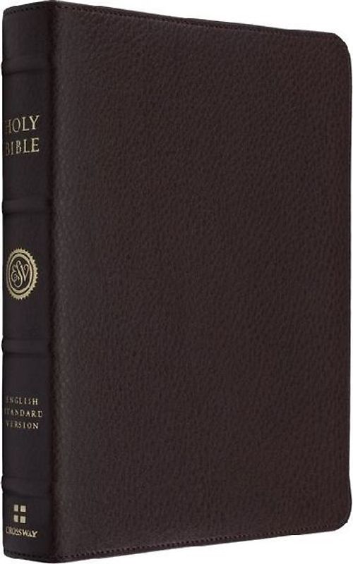ESV Heirloom Bible, Coram Deo: Thinline Edition (Calfskin, Mahogany)
