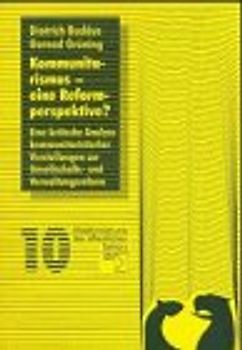 Kommunitarismus - eine Reformperspektive?. Eine kritische Analyse kommunitaristischer Vorstellungen zur Gesellschafts- und Verwaltungsreform