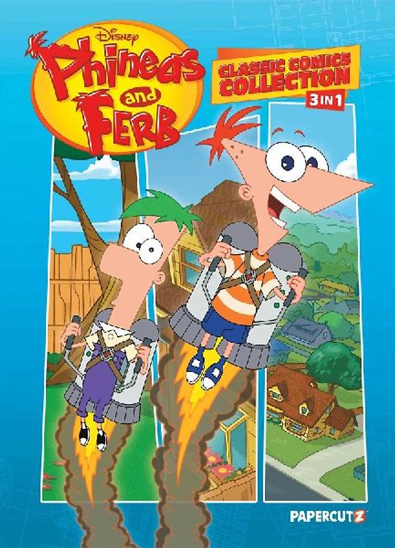 Phineas and Ferb Classic Comics Collection 3 in 1 Vol. 1