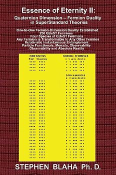 Essence of Eternity II: Quaternion Dimension - Fermion Duality in SuperStandard Theories