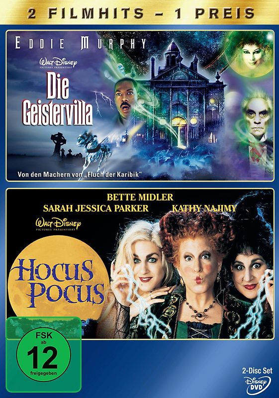 Die Geistervilla / Hocus Pocus limitierte Edition Halloween Schocker DVD
