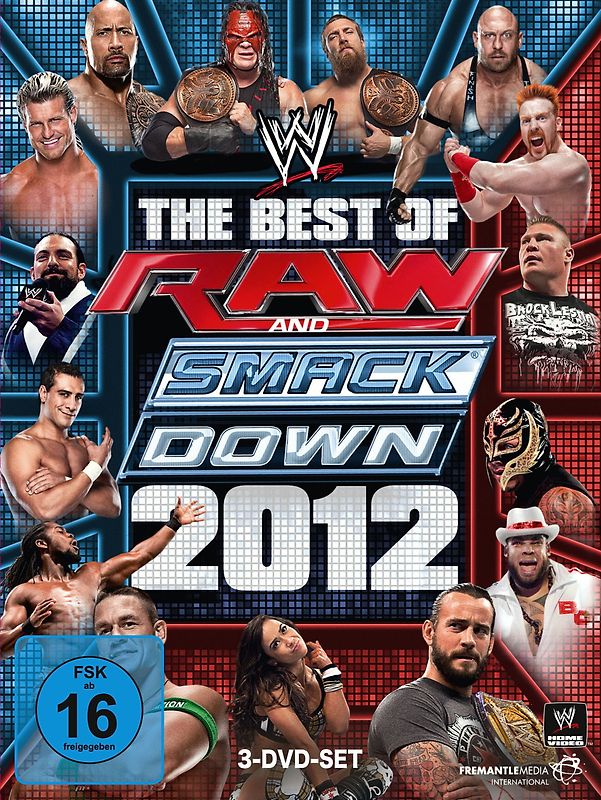 The Best of Raw & Smackdown 2012 [3 DVDs] DVD