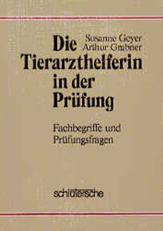 Die Tierarzthelferin in der Prüfung