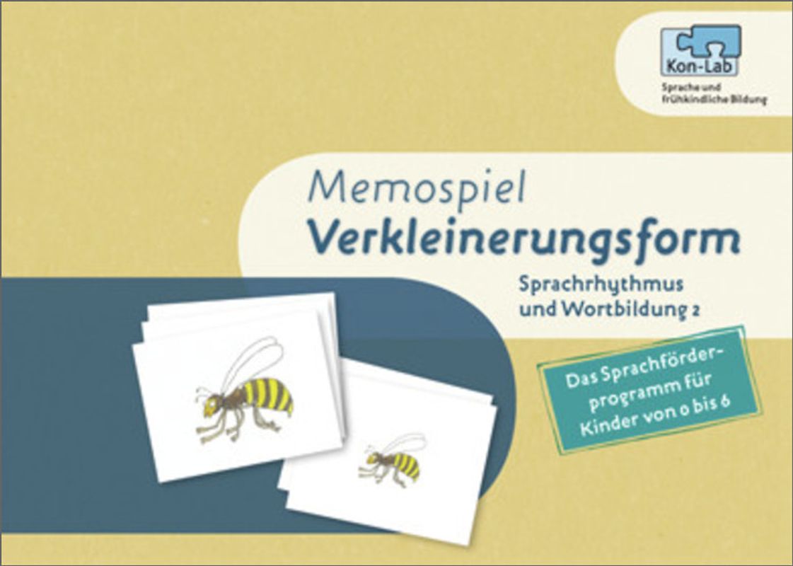 KonLab Die Wortfabrik / Sprachrhythmus und Wortbildung 2 "Verkleinerungsform"